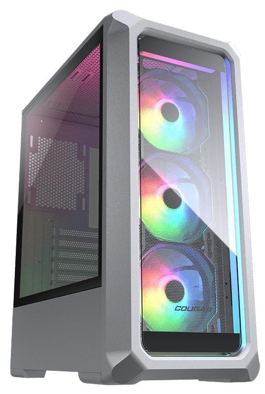 Cougar Archon 2 RGB Tempered Glass ATX Case - White
