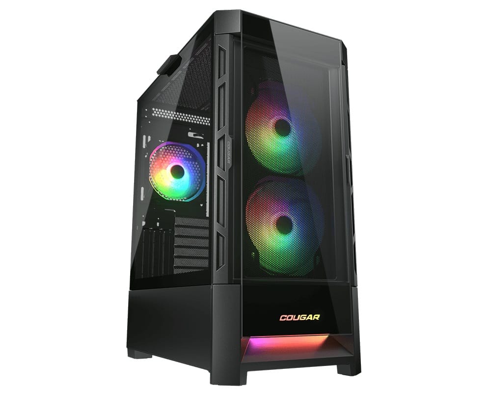 Cougar DUOFACE RGB Black Mid Tower Gaming Case