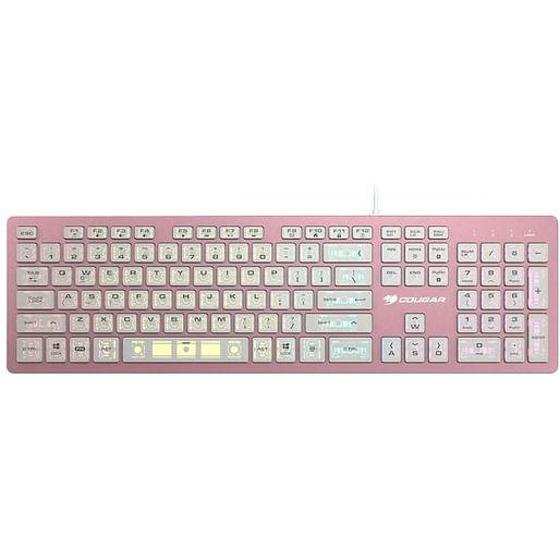 Cougar Vantar AX RGB Gaming Keyboard - Pink Scissor Switch