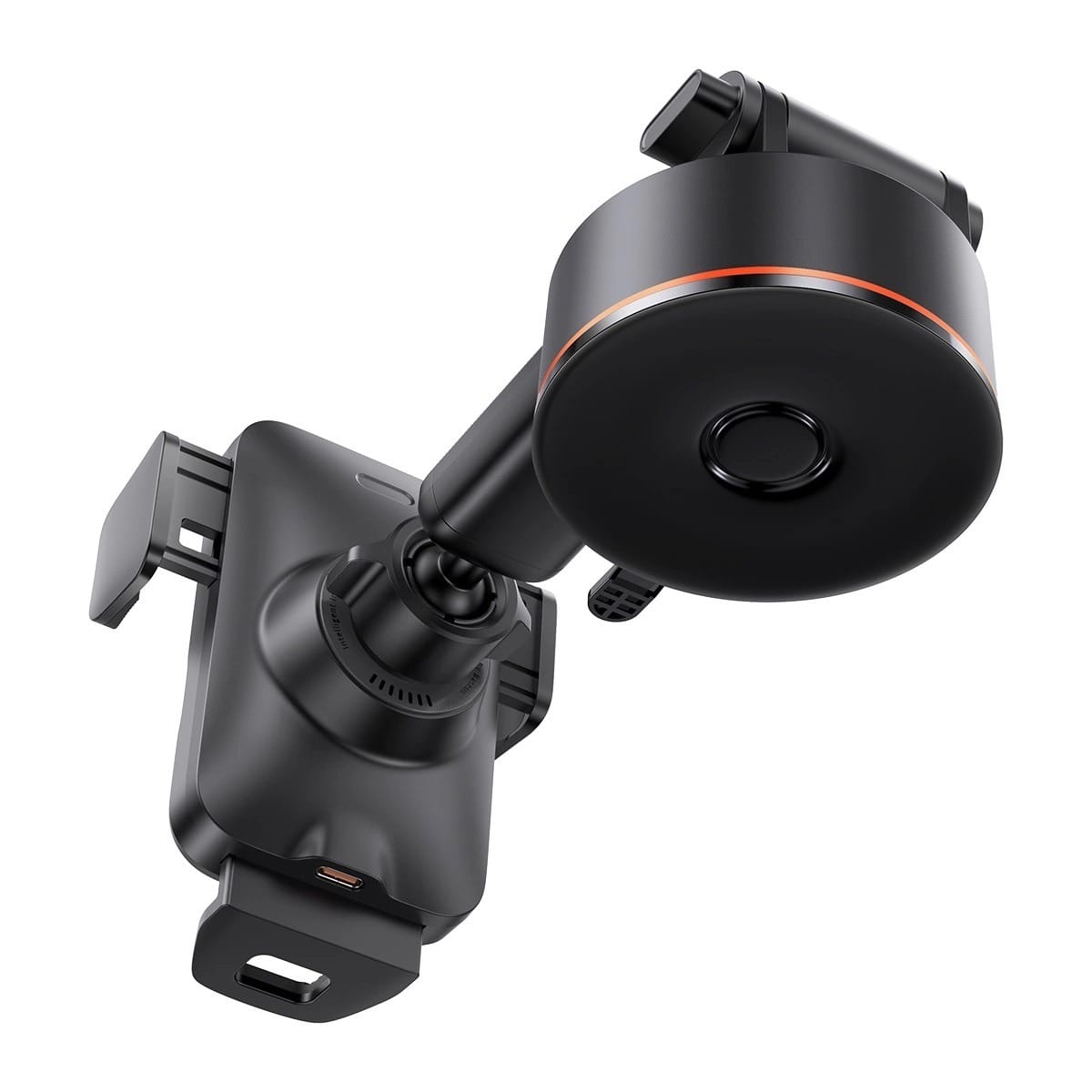 Baseus Auto Alignment Car Mount Mobile Phone Wireless Charger - Black