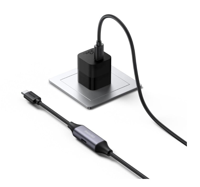 Insta360 Y-Cable and Power Adapter for Wave