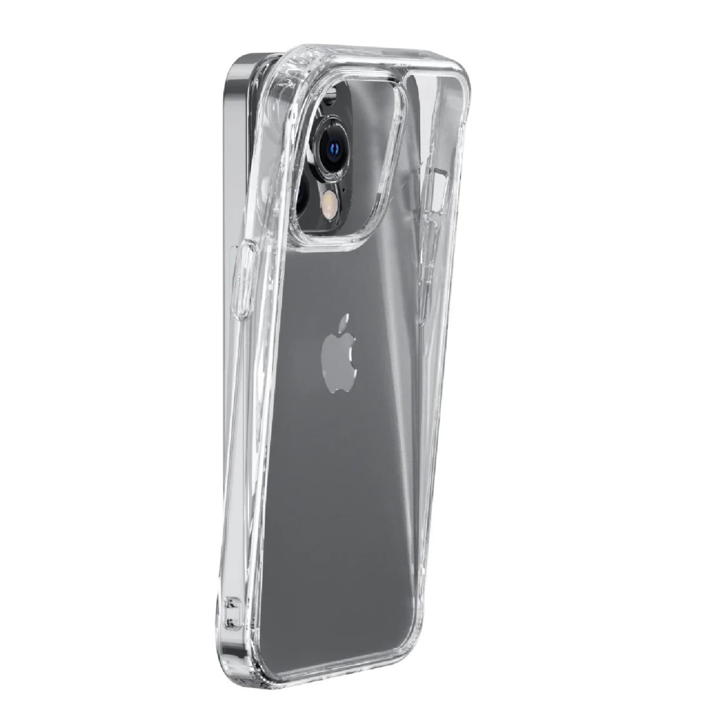 Phonix Apple iPhone 13 Pro Max Clear Rock Hard Case