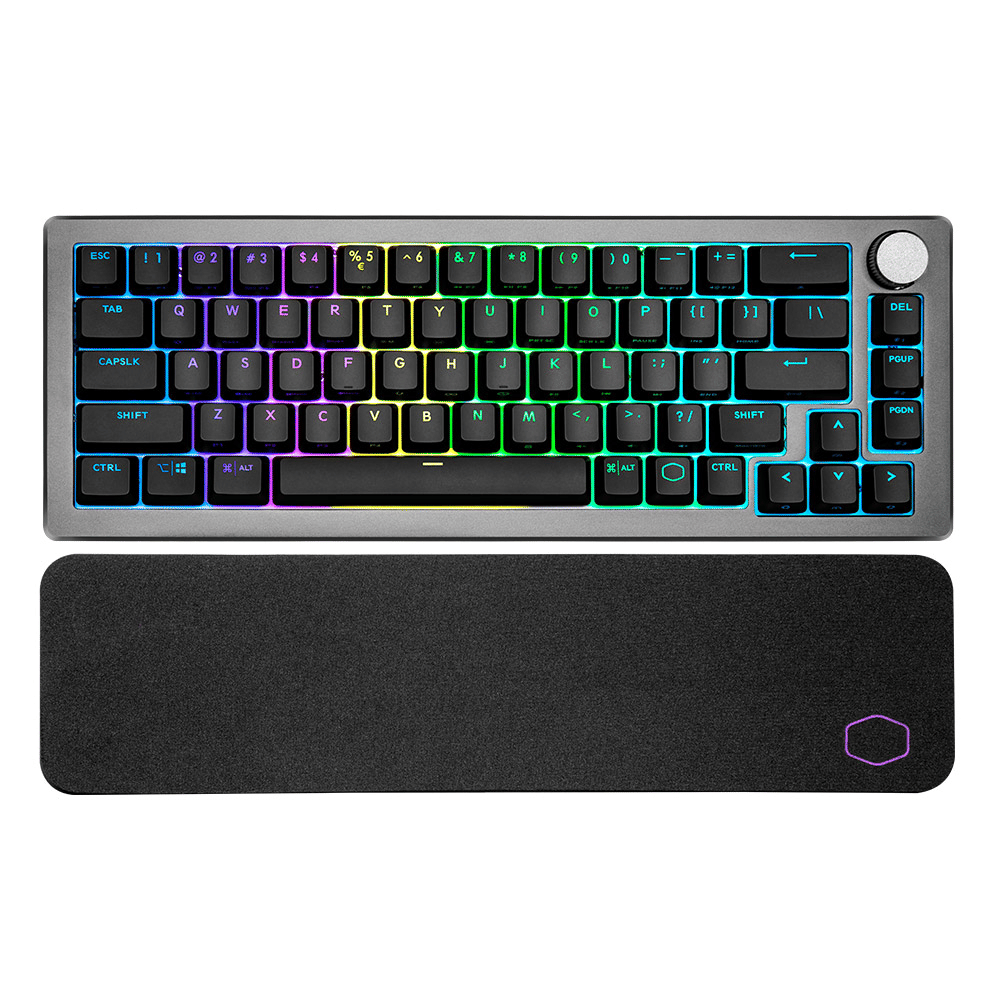 Cooler Master CK721 Wireless RGB Mechanical Gaming Keyboard Space Grey - Brown Switch