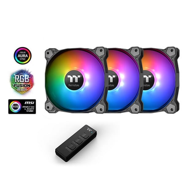 Thermaltake Pure 12 ARGB Sync Radiator Fan TT Premium Edition 3pc