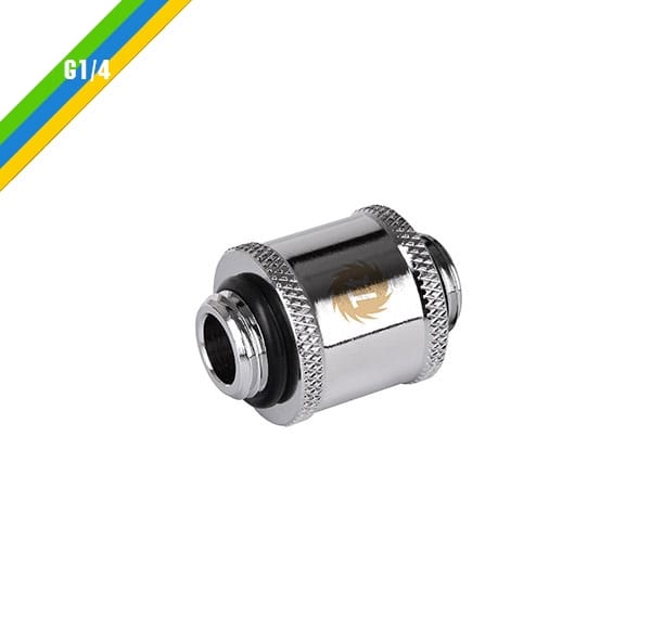 Thermaltake Pacific G1/4 Male to Male 20mm Extender – Chrome