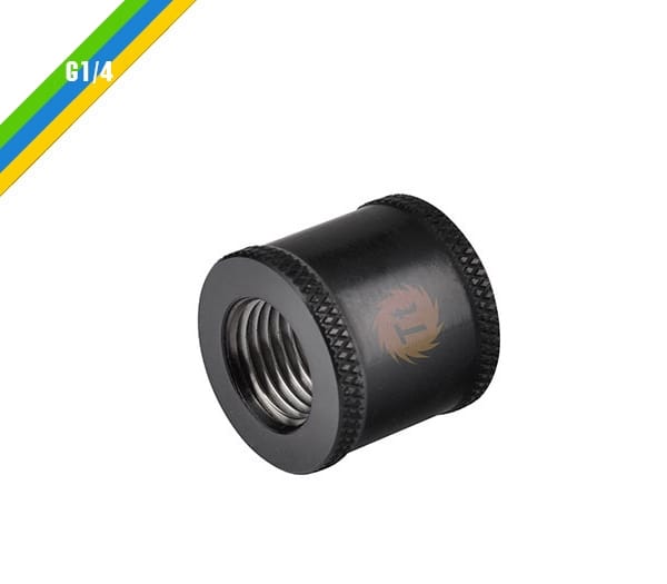Thermaltake Pacific G1/4 Female to Female 20mm Extender – Black