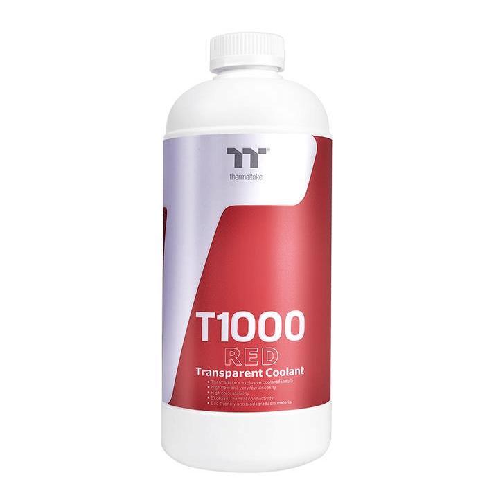Thermaltake T1000 Red/DIY LCS/Transparent Coolant