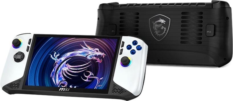(Refurbished) MSI Claw 8 AI+ Polar Tempest Edition A2VM Copilot+ PC 8" FHD Touchscreen Gaming Device, Ultra 7-258V, 2TB SSD, Windows 11 Home
