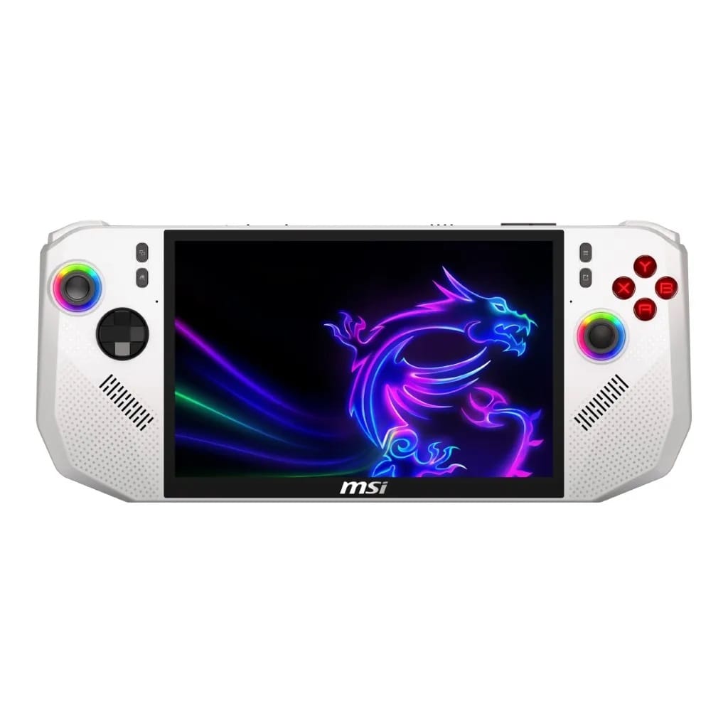 MSI Claw A8 BZ2EM 8" FHD+ 120Hz Handheld Console, Ryzen Z2 Extreme, 24GB RAM, 1TB SSD, Windows 11 Home - Polar Tempest