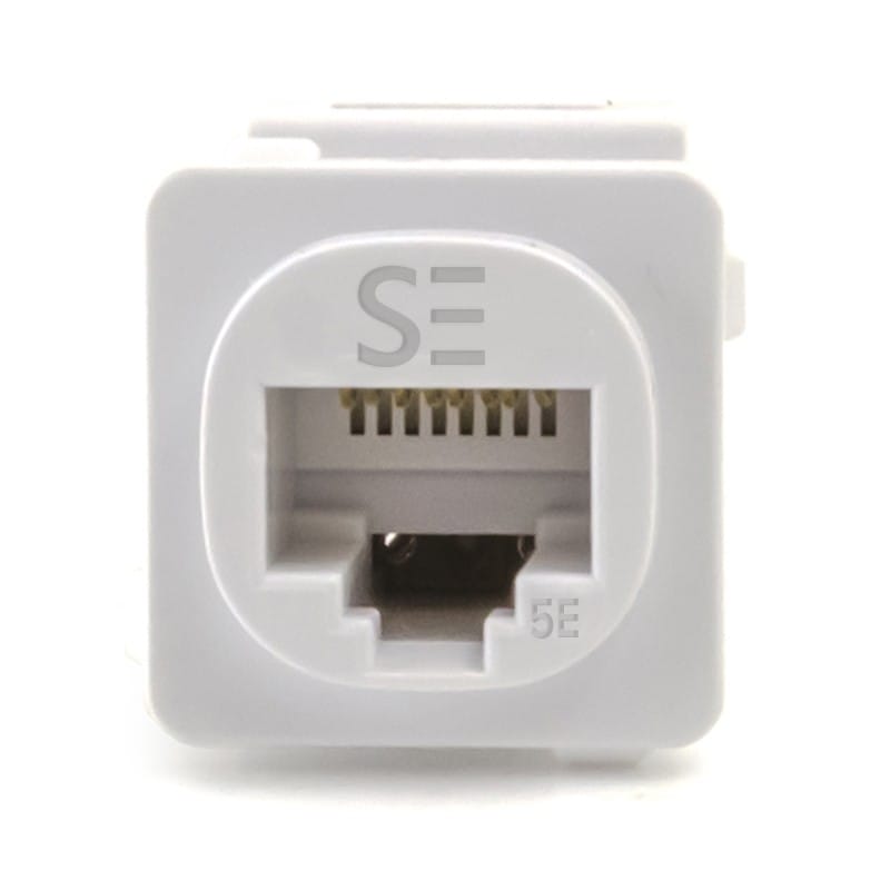Serveredge Cat5e UTP RJ45 Aus Jack White(10pcs)