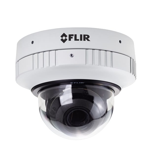 Flir Quasar Quasar Quad HD 5MP Premium Mini-Dome AI Security Camera