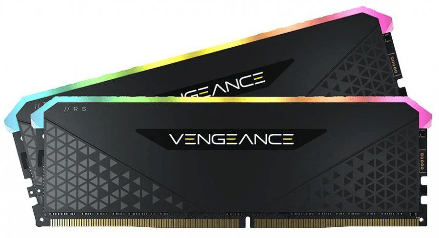Corsair Vengeance RGB RS 16GB(2x8) DDR4-3600 Memory - Black