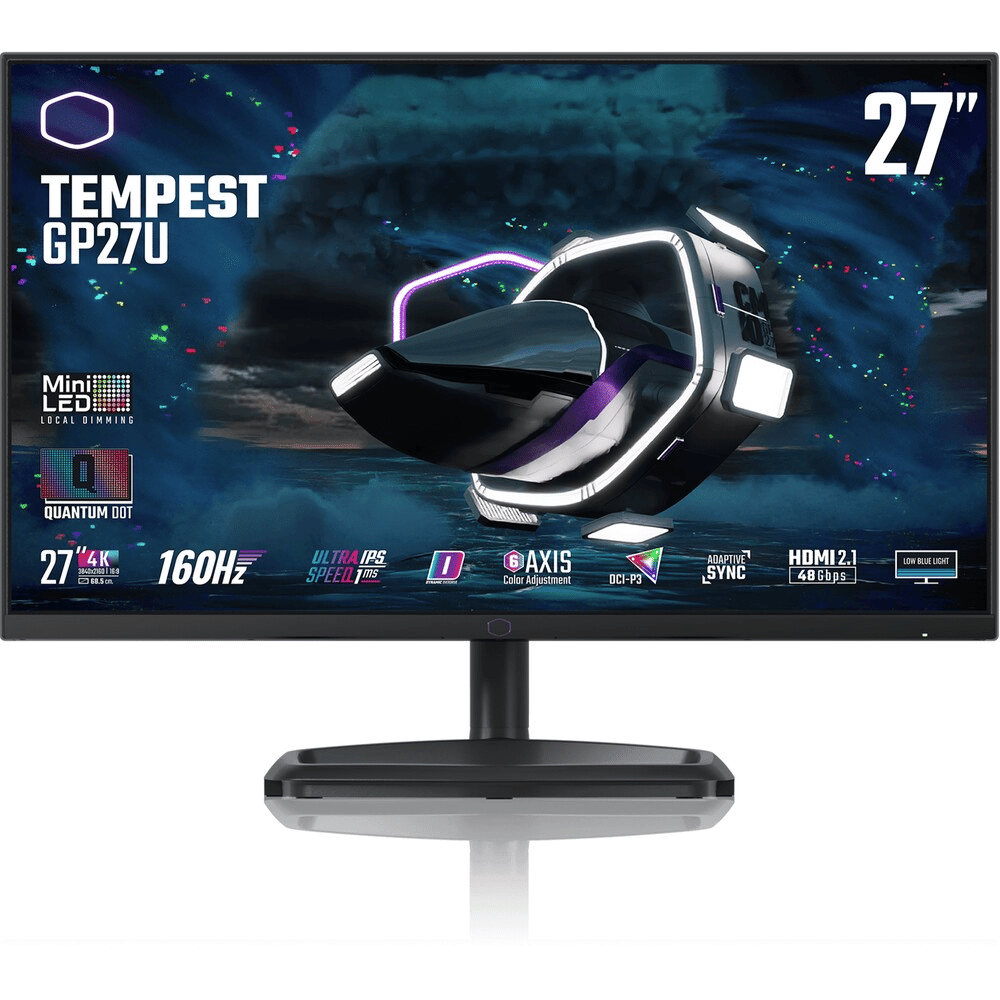 CoolerMaster Tempest GP27U 27" IPS 4K UHD 160Hz Gaming Monitor