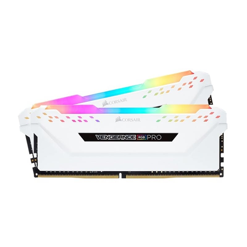 Corsair Vengeance RGB PRO 16GB (2x8GB) DDR4 3200MHz C16 Gaming Memory White
