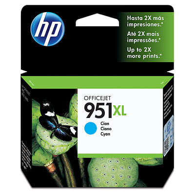HP 951XL Cyan ink/Pro8100/8600