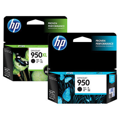 HP 950 Black Ink 1,000 Page Yield