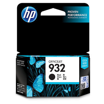 HP 932 Black Ink 400 Page Yield