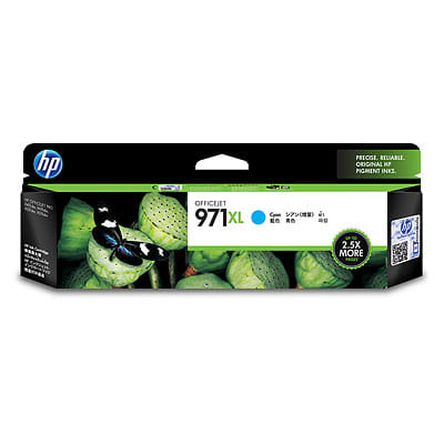 HP 971Xl Cyan Ink Cartridge