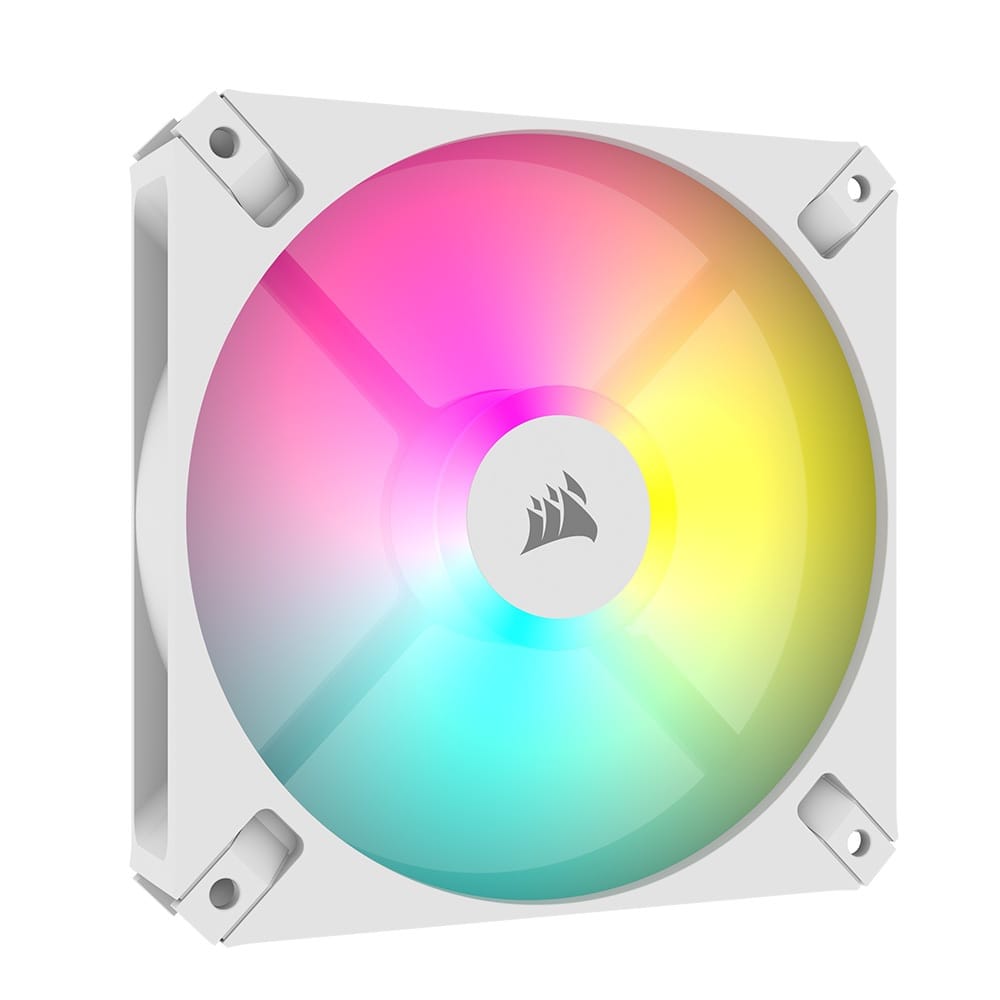 Corsair AR120 120mm iCUE RGB Fan Single Pack - White