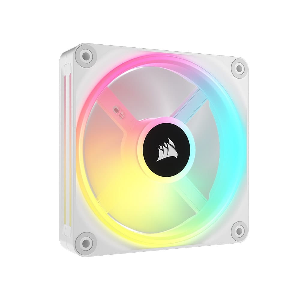 Corsair iCUE Link QX120 RGB 120mm Fan Kit - White