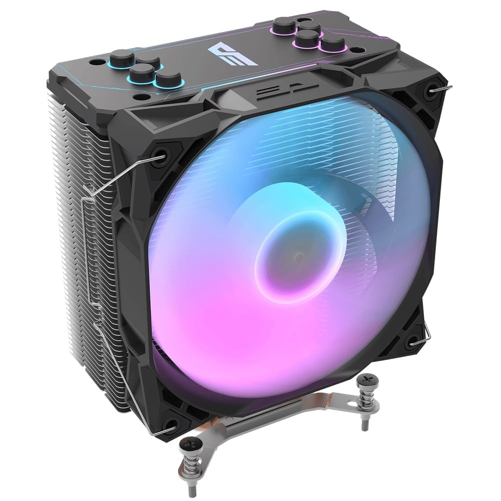 DarkFlash S11 Pro ARGB 120mm Air CPU Cooler - Black
