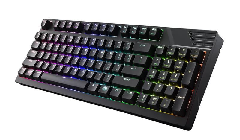 Cooler Master Masterkeys Pro M RGB Cherry MX Blue Mechanical Gaming Keyboard