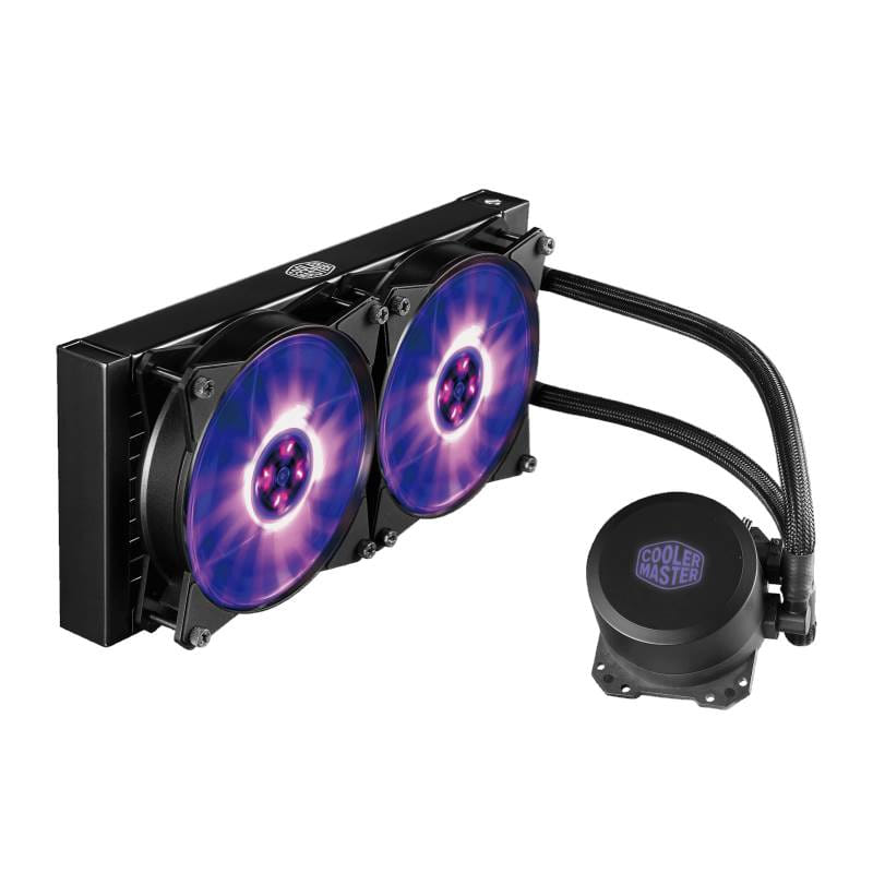 Liquid Cooler Cooler Master Ml240l Am4 Bracket Cooler Master MasterLiquid  ML240L RGB AIO Liquid CPU Cooler