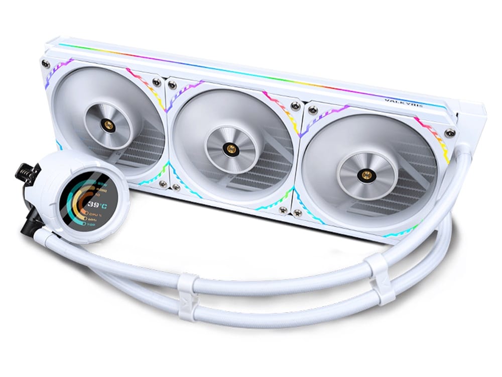 Valkyrie V360AIO 360mm Liquid CPU Cooler - Mist White
