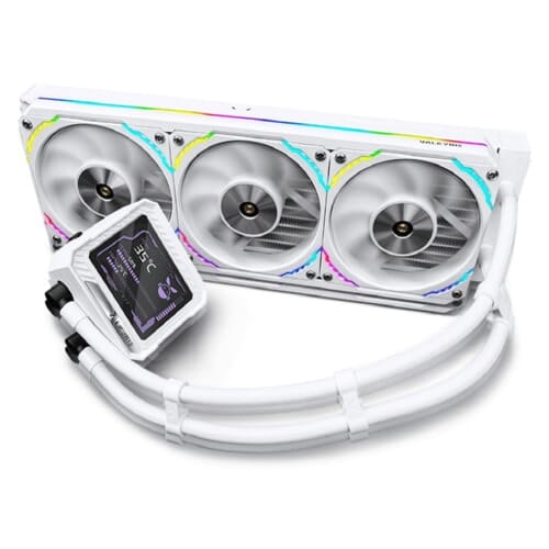 Valkyrie V360-Merlin All-In-One 360mm Liquid CPU Cooler - White
