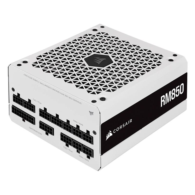 Corsair RM850 850W 80+ Gold ATX Power Supply - White
