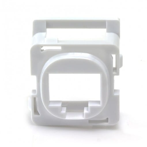 Serveredge RJ45 Clipsal Bezel - White (Pack of 10)
