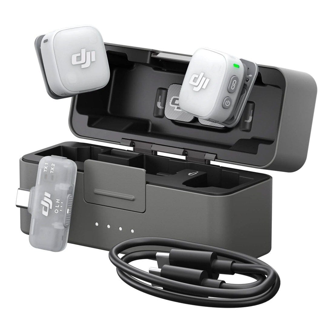 DJI Mic Mini 2 (2 TX + 1 Mobile RX + Charging Case) Wireless Microphone
