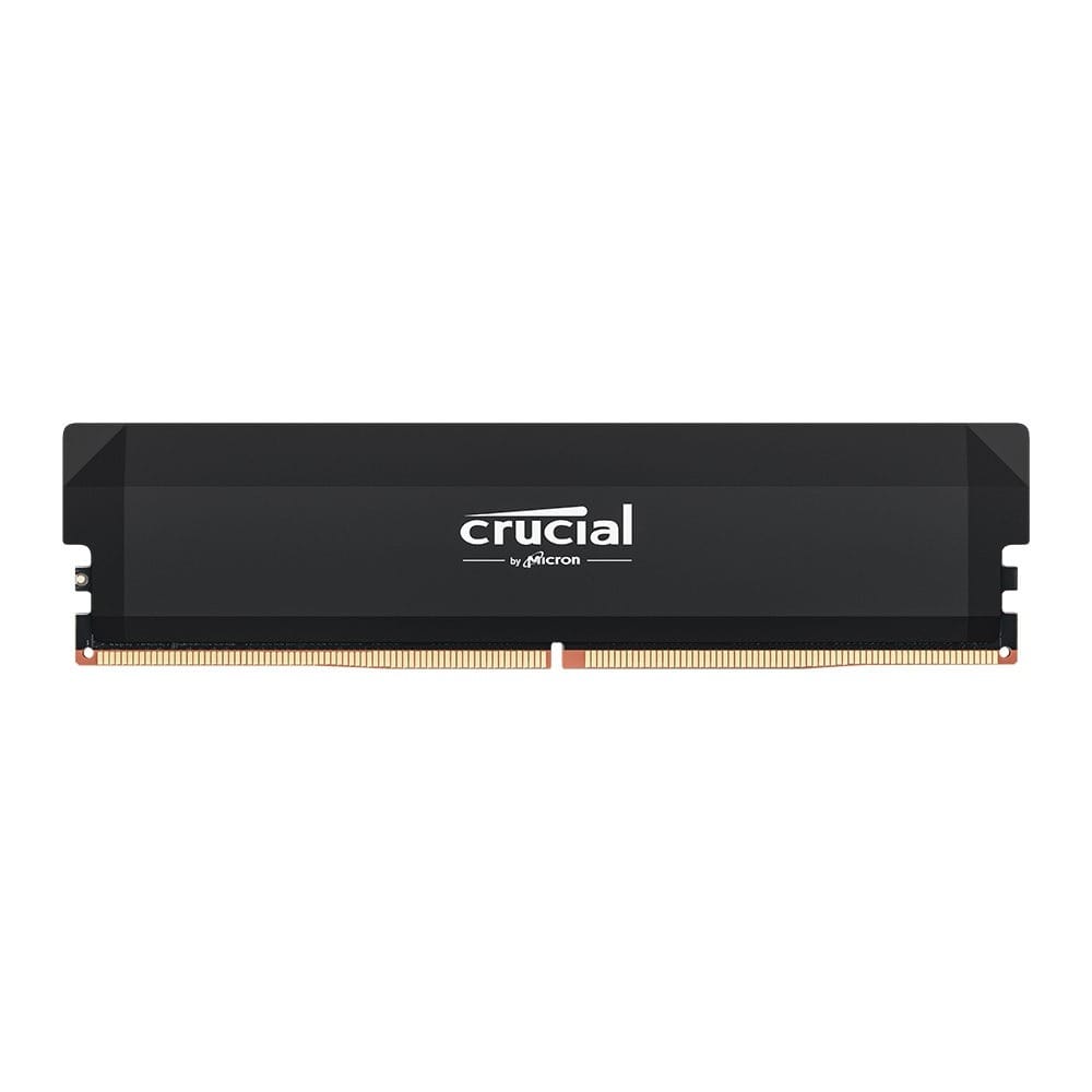 Crucial Pro 16GB (1x16GB) DDR5-6000 UDIMM Memory - Black