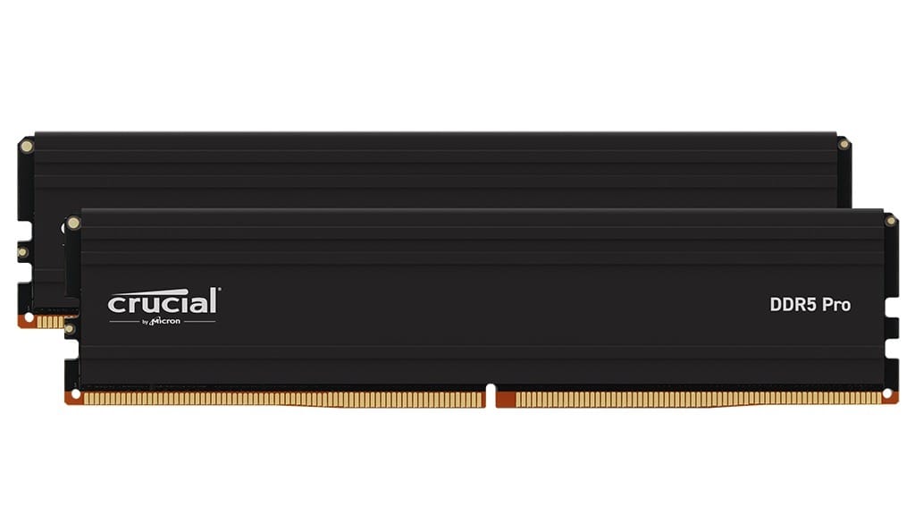 Crucial Pro 128GB (2x64GB) DDR5-5600 UDIMM Memory