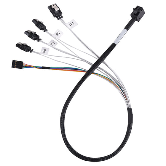 SilverStone CPS05 50cm Mini SFF-8643 to SATA