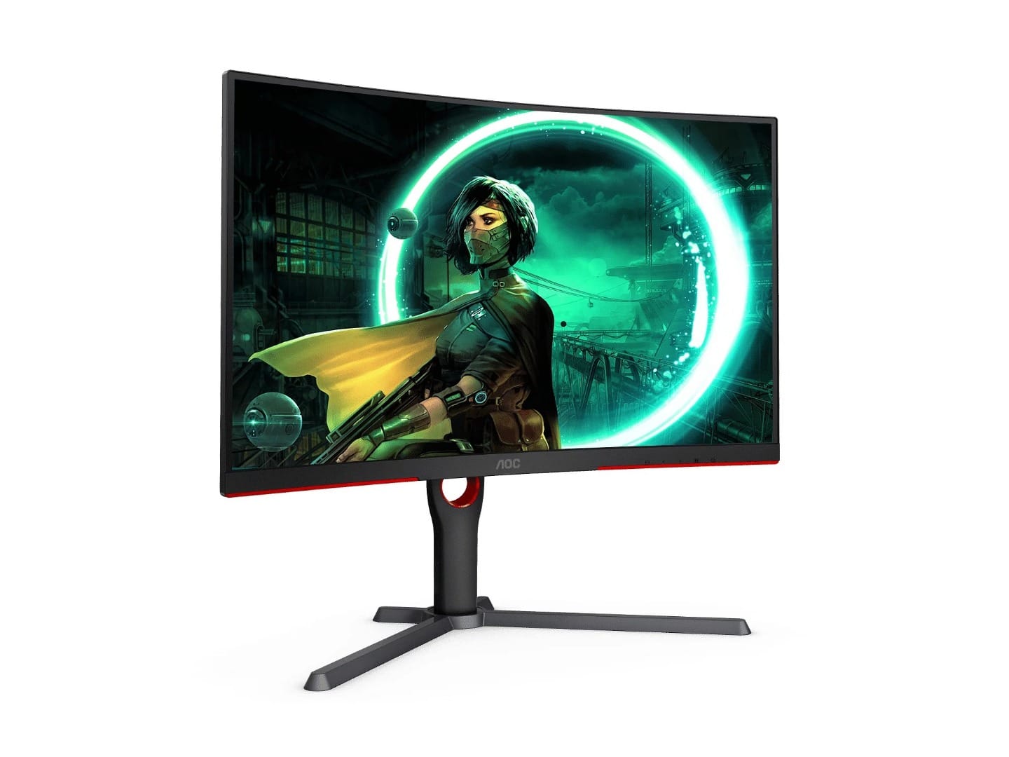 (Manufacturer Refurbished) AOC CQ27G3Z 27" QHD 0.5ms 240Hz FreeSync Monitor