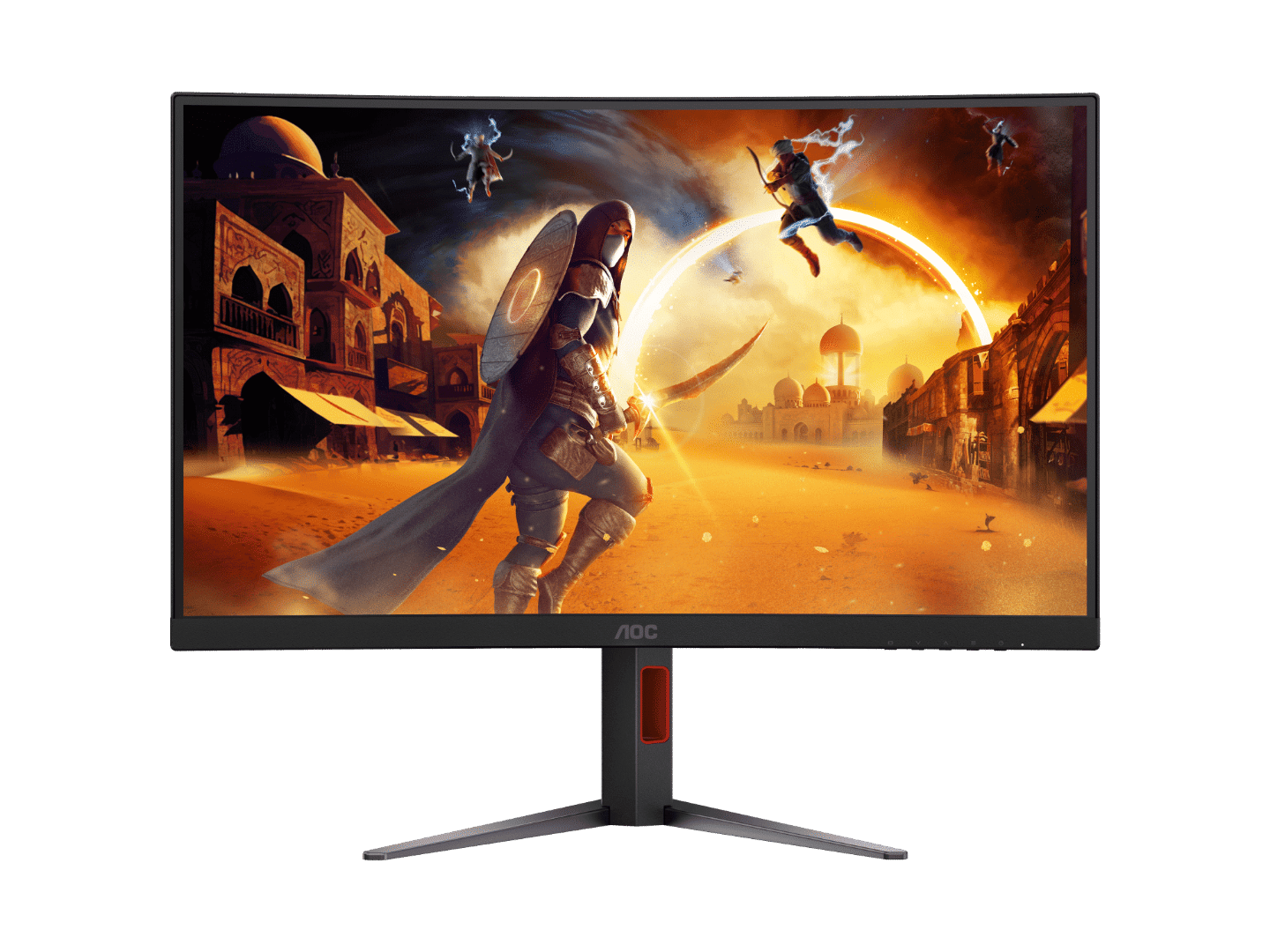 AOC CQ27G4 27" QHD Curved 0.5ms 180Hz HDR 10 Adaptive Sync Monitor