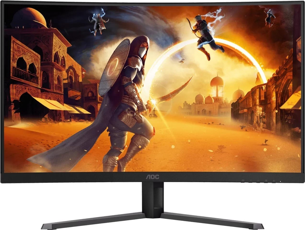 (Manufacturer Refurbished) AOC CQ32G4E 32" QHD VA 0.5ms 180Hz Curved HDR Gaming Monitor