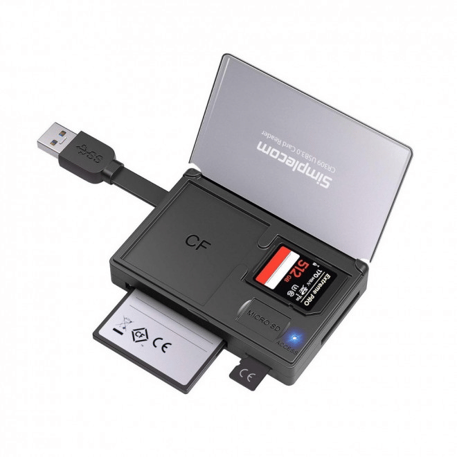 3Slot SuperSpeed USB 3.0 Card Reader