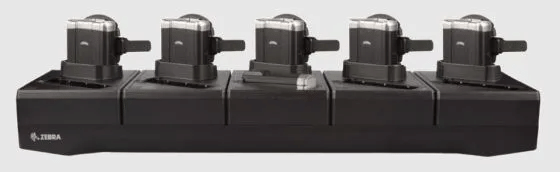 Zebra RS6000 5 Slot Cradle w/5 Slot Battery Charger
