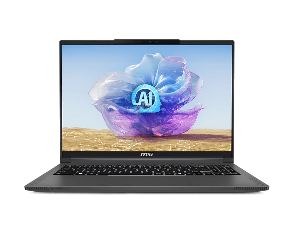 MSI 16 AIStudio A1VHG 16" UHD+ Laptop, Ultra 9 185H, 64GB RAM, 4TB SSD, RTX 4080, Windows 11 Home