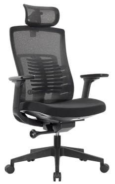 Fantech OC1 Ergonomic Office Chair With Adjustable Lumbar - Black