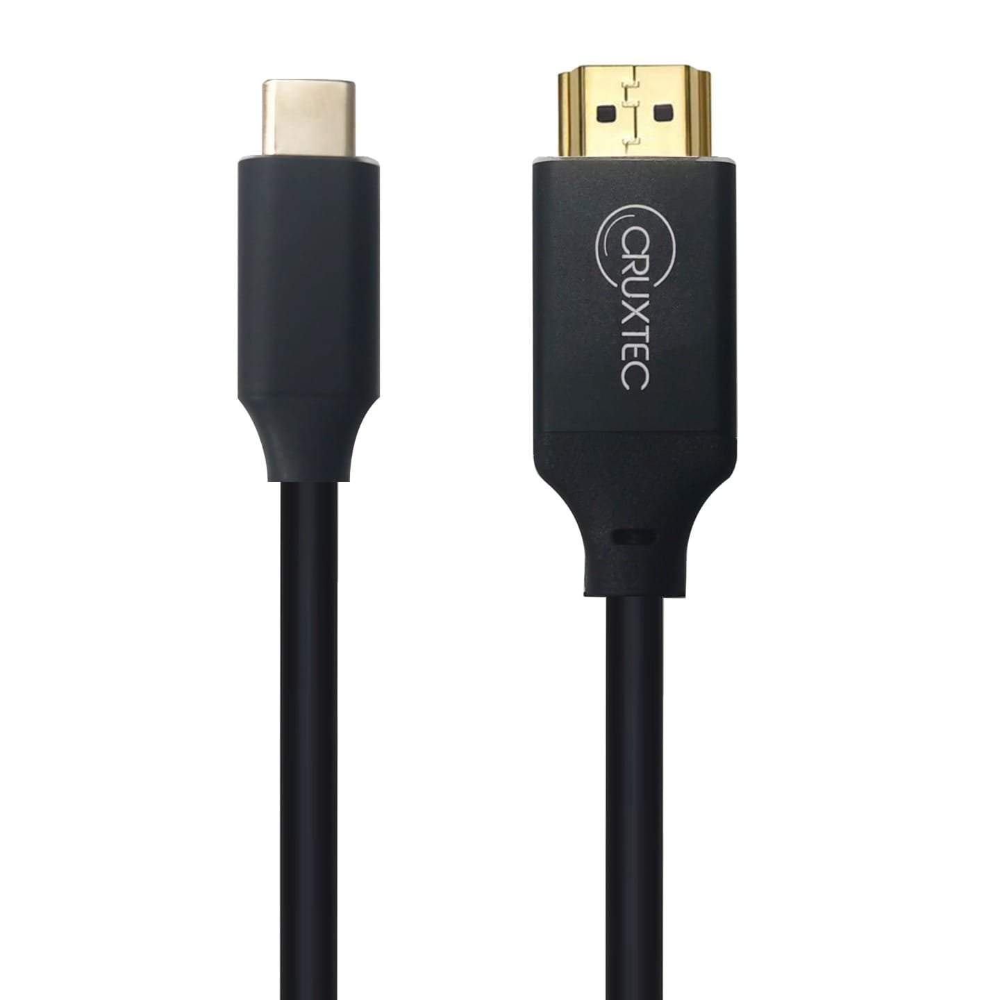 Cruxtec USB-C Male to DisplayPort Male Cable 1m - Black