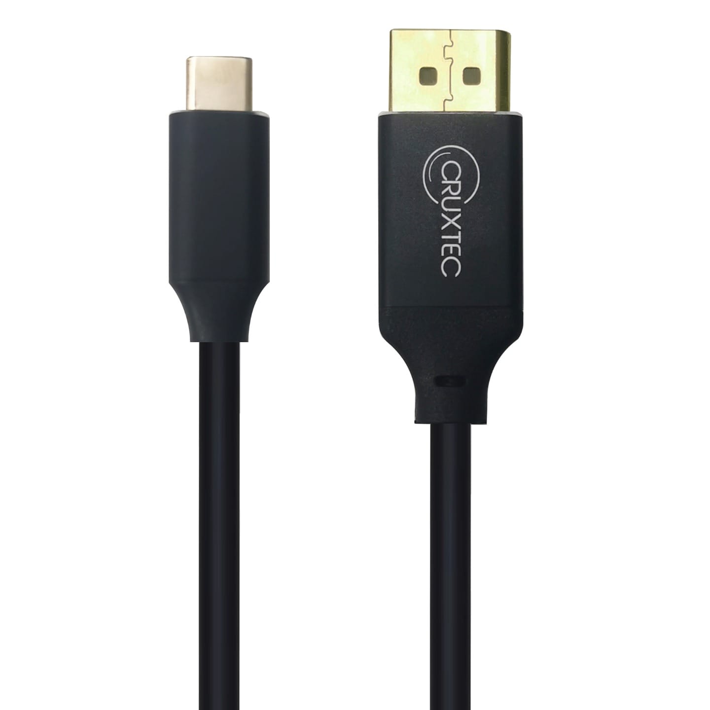 Cruxtec USB-C Male to DisplayPort Male Cable 5m - Black