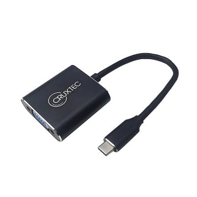 Cruxtec Type-C to VGA Cable Adapter