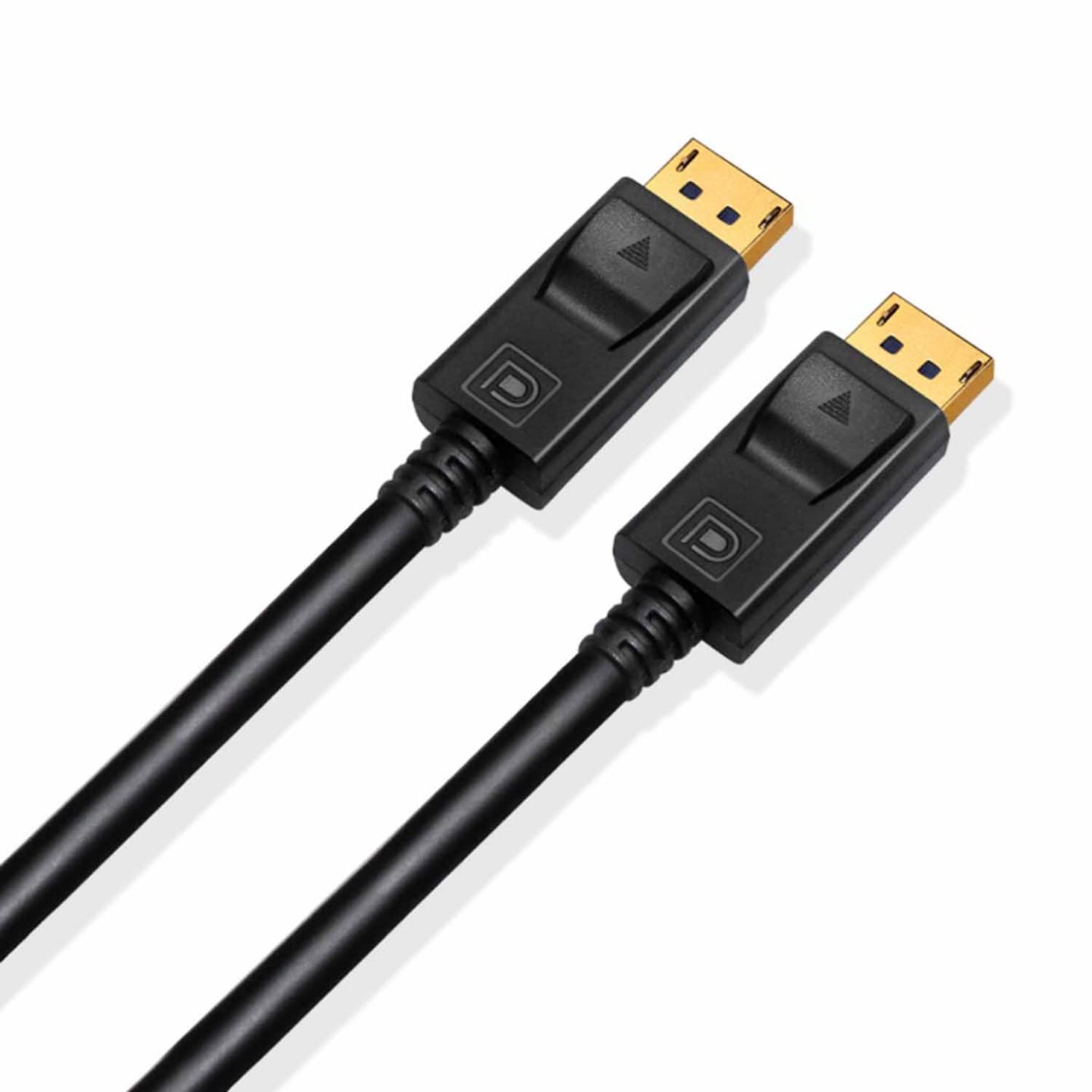 Cruxtec DisplayPort 1.4 8K DisplayPort Male to Male Cable 2m - Black