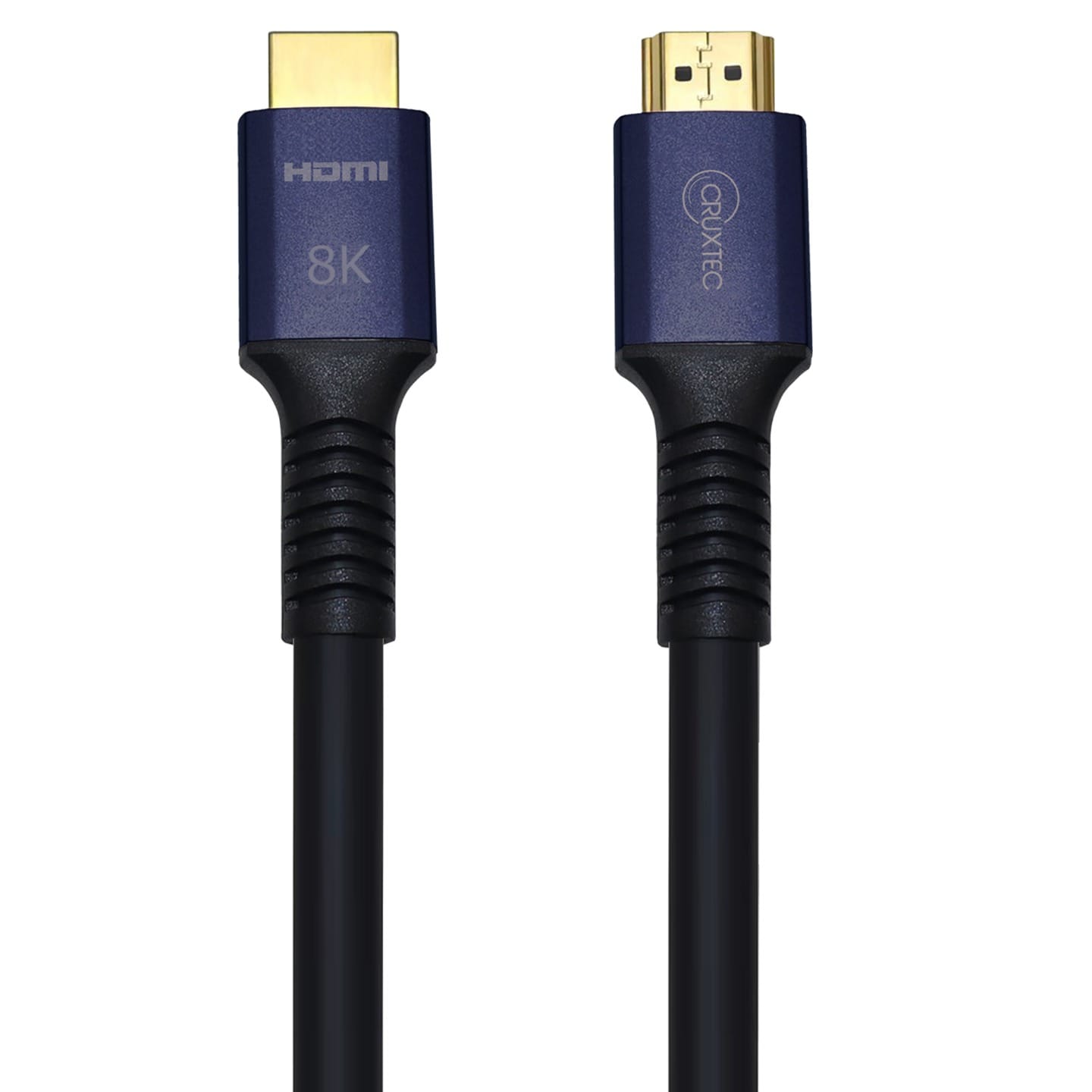 Cruxtec HDMI 2.1 8K With Ethernet Male to Male Cable 10m - Black