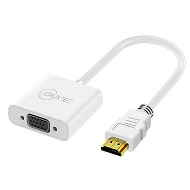 Cruxtec HDMI Male to VGA Female Cable Adapter