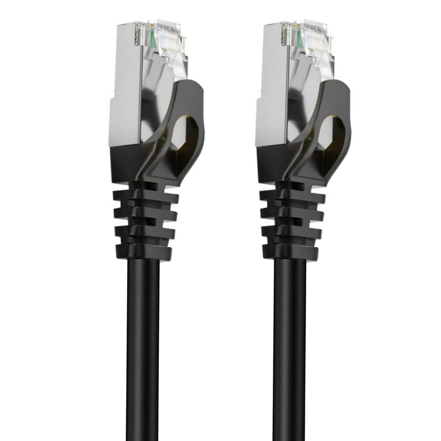 Cruxtec 10GbE SF/FTP Triple Shielding Ethernet Cable 50m - Black