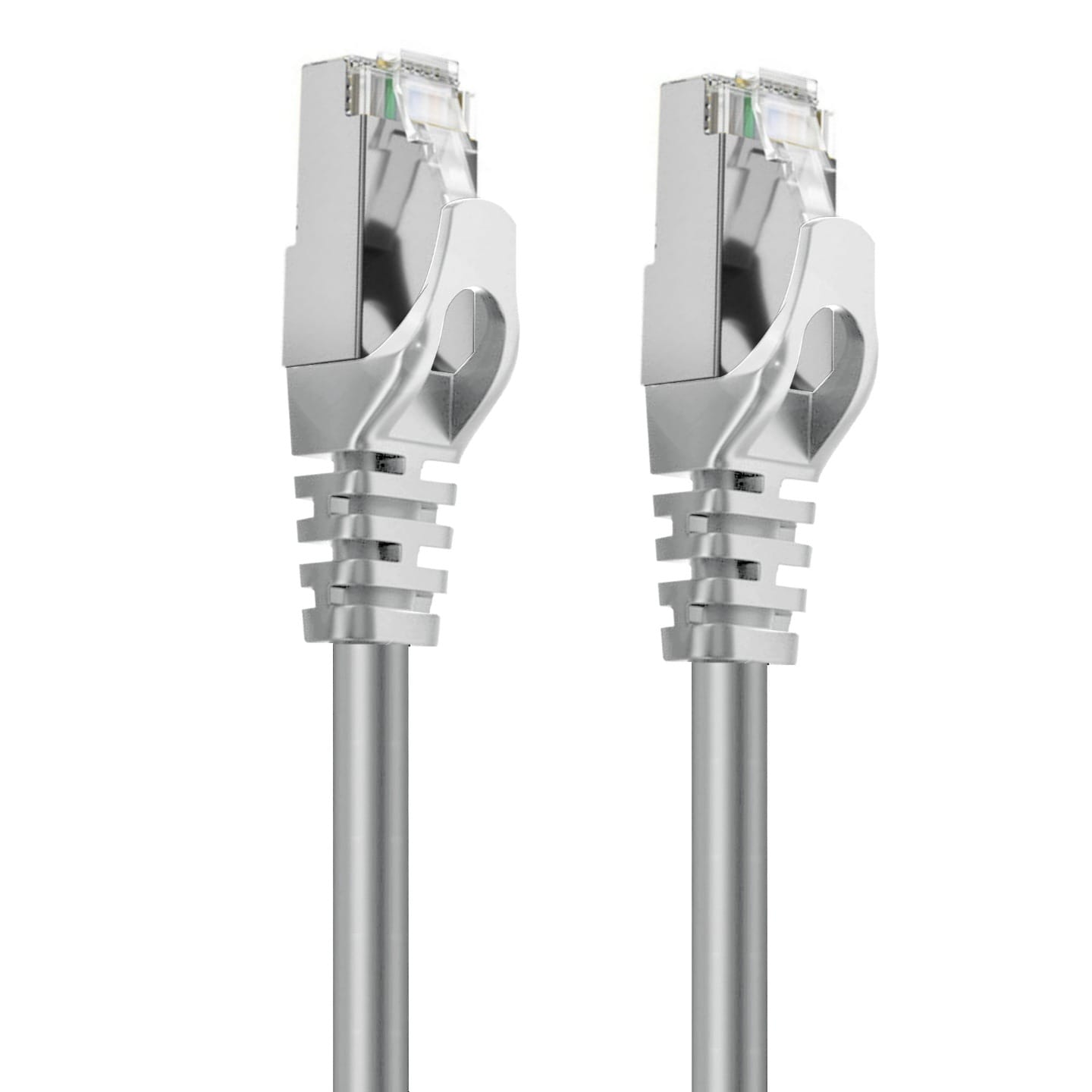 Cruxtec 10GbE SF/FTP Triple Shielding Ethernet Cable 50m - White